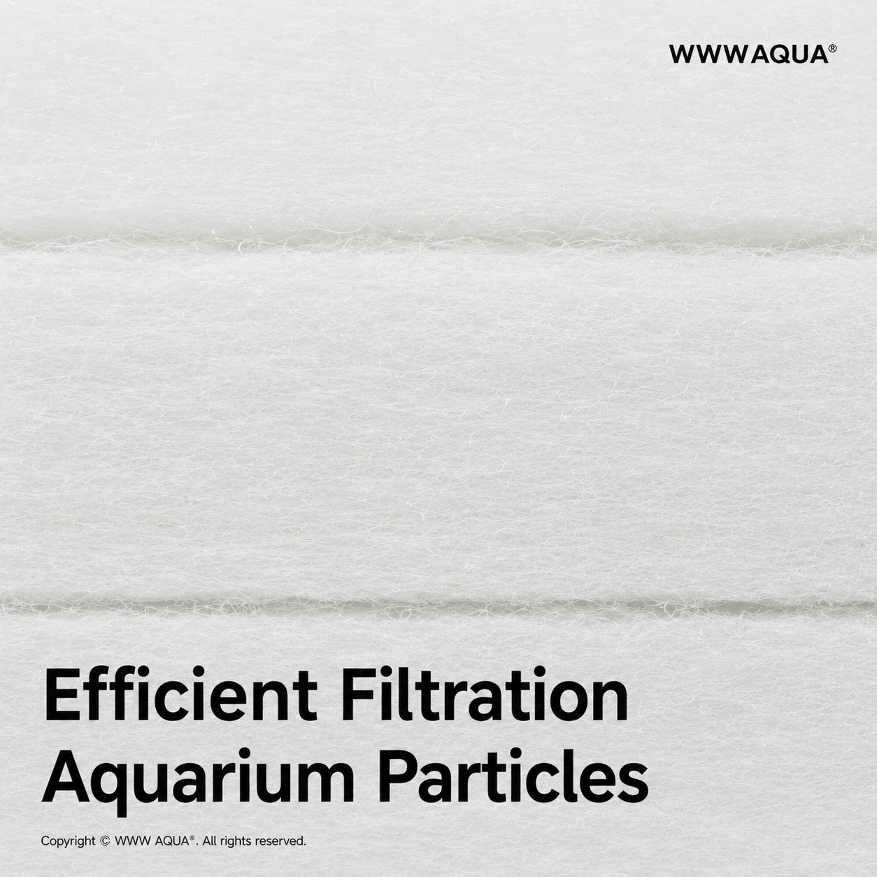 Thickened PET Aquarium Filter Floss Pads – 15 Pack