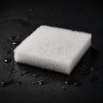 White Filter Pad